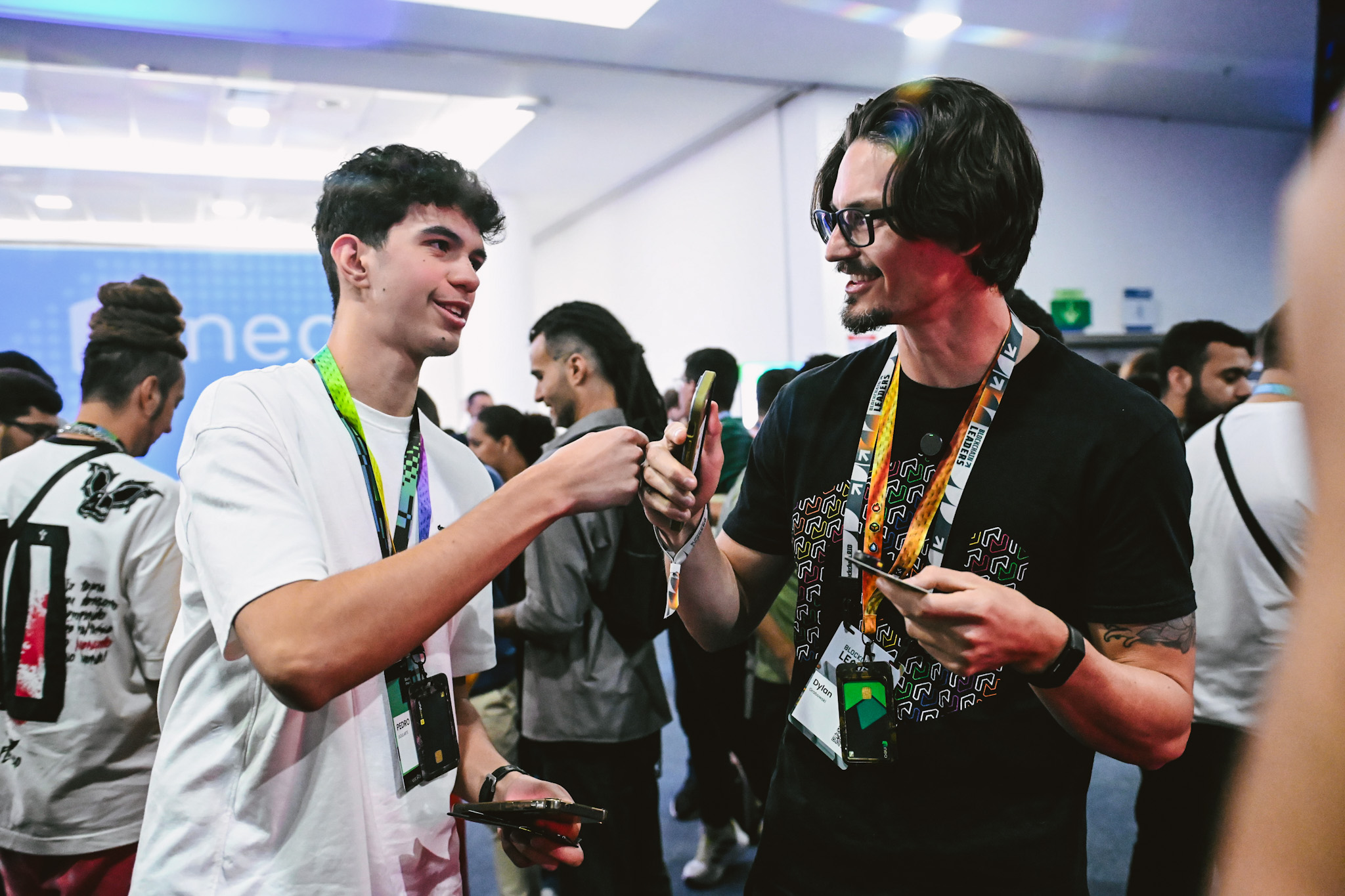 Dylan speaking or reporting at an industry event